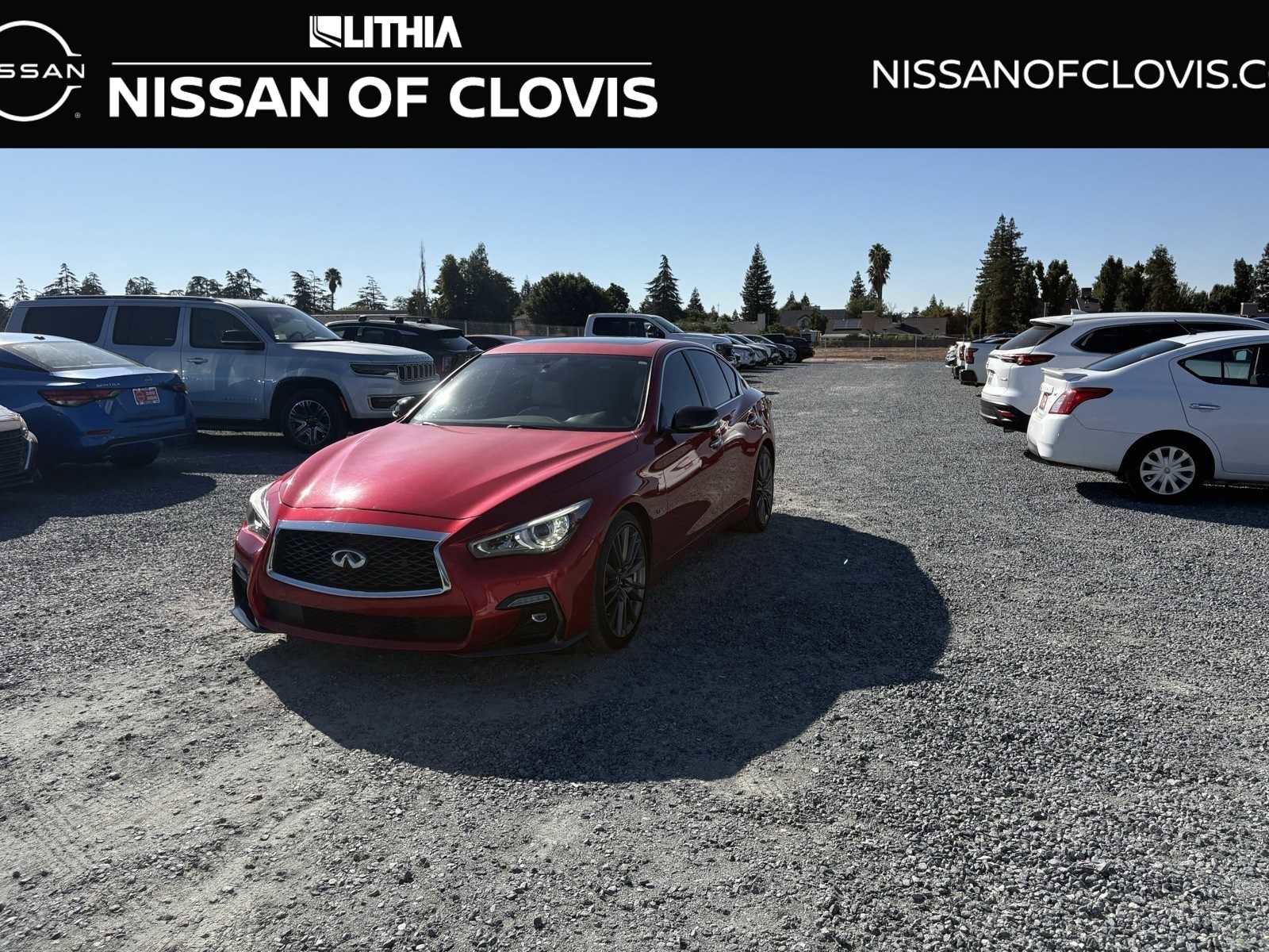 Used 2020 INFINITI Q50 Red Sport 400 w/ Proactive Package