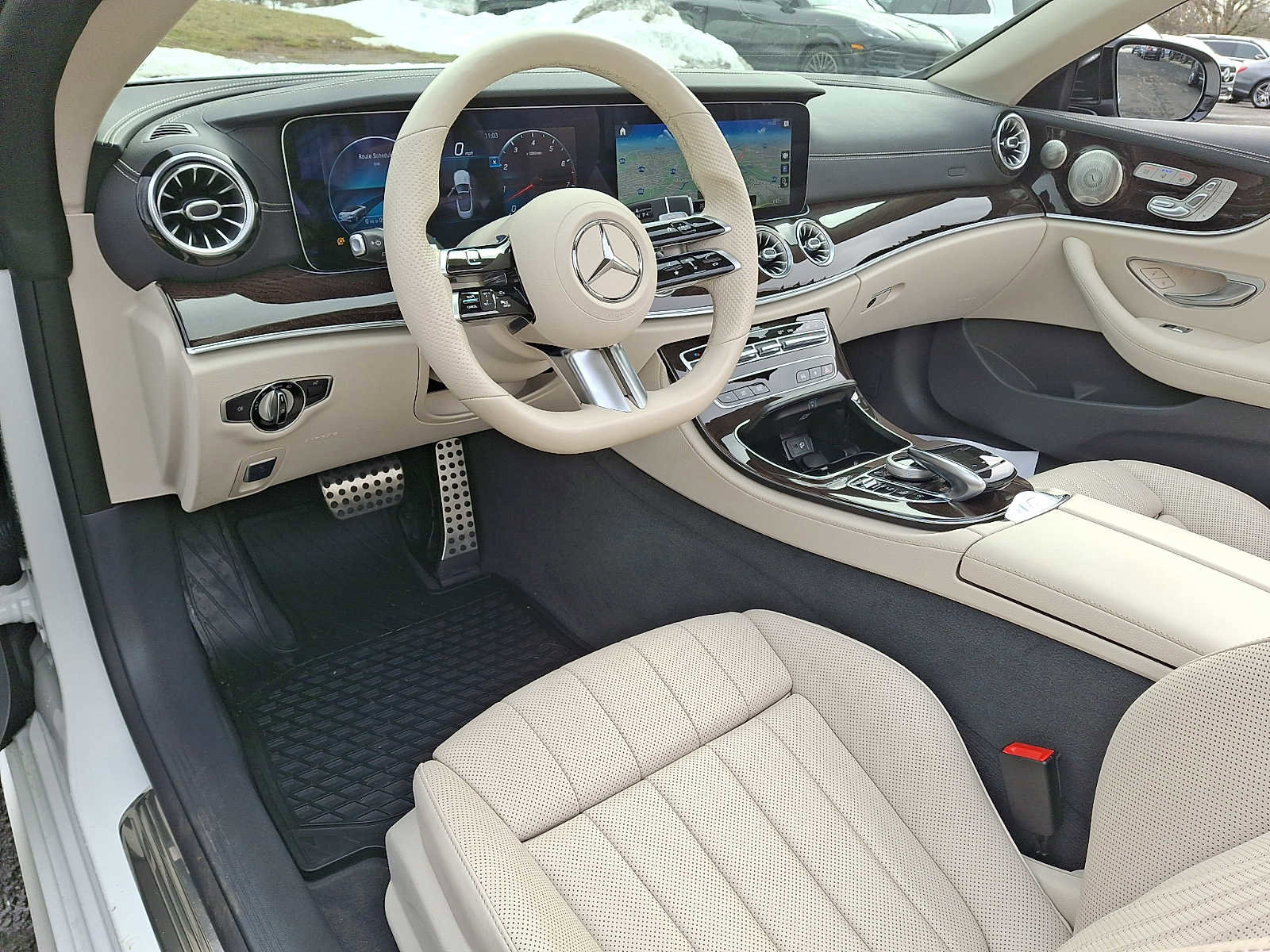 Certified 2021 Mercedes-Benz E 450 4MATIC Cabriolet w/ AMG Line image 9