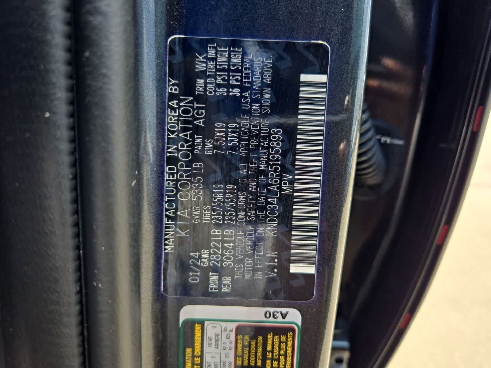 Certified 2024 Kia EV6 Light RWD image 40