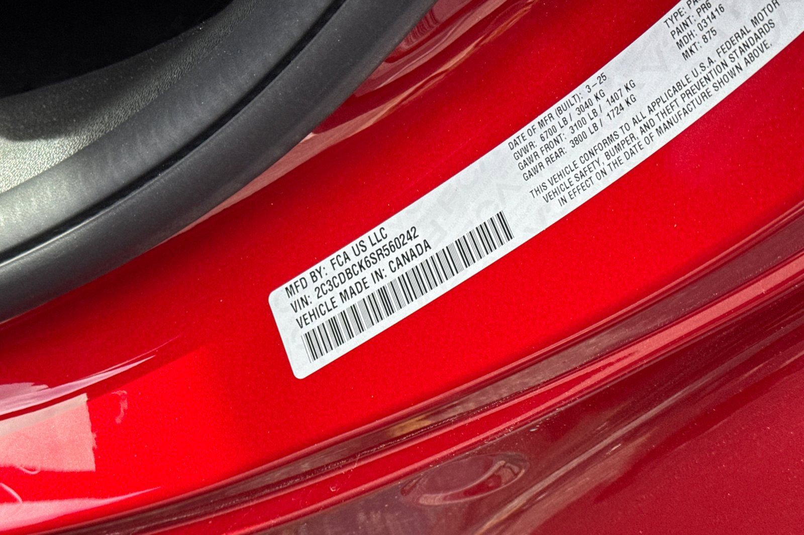 New 2025 Dodge Charger R/T w/ Quick Order Package 25M R/T image 27