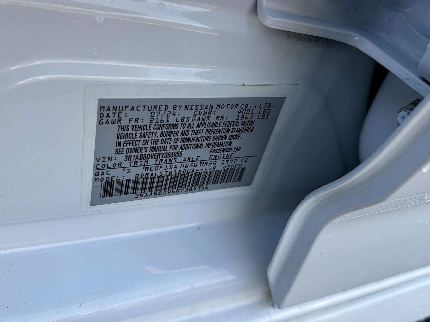 Used 2024 Nissan Sentra SR w/ SR Premium Package image 37