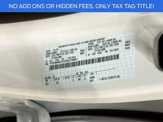 New 2026 Ford F450 XL w/ XL Chrome Package image 30