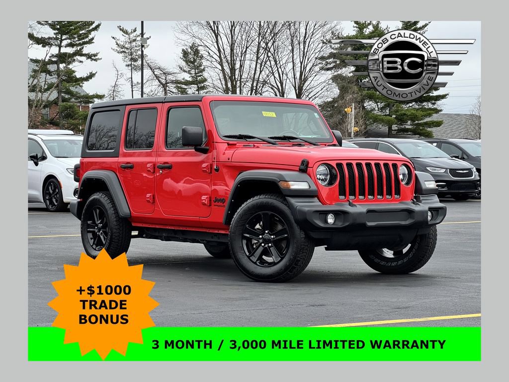 Used 2021 Jeep Wrangler Unlimited Sport