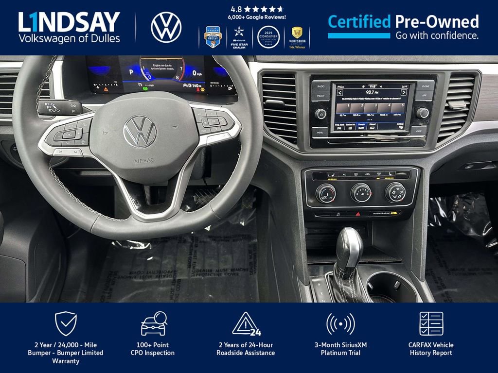 Certified 2022 Volkswagen Atlas SE image 10