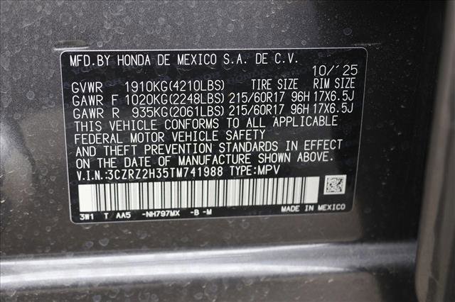 Used 2026 Honda HR-V LX image 15