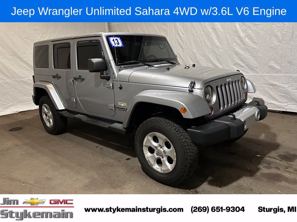 Used 2013 Jeep Wrangler Unlimited Sahara w/ Connectivity Group