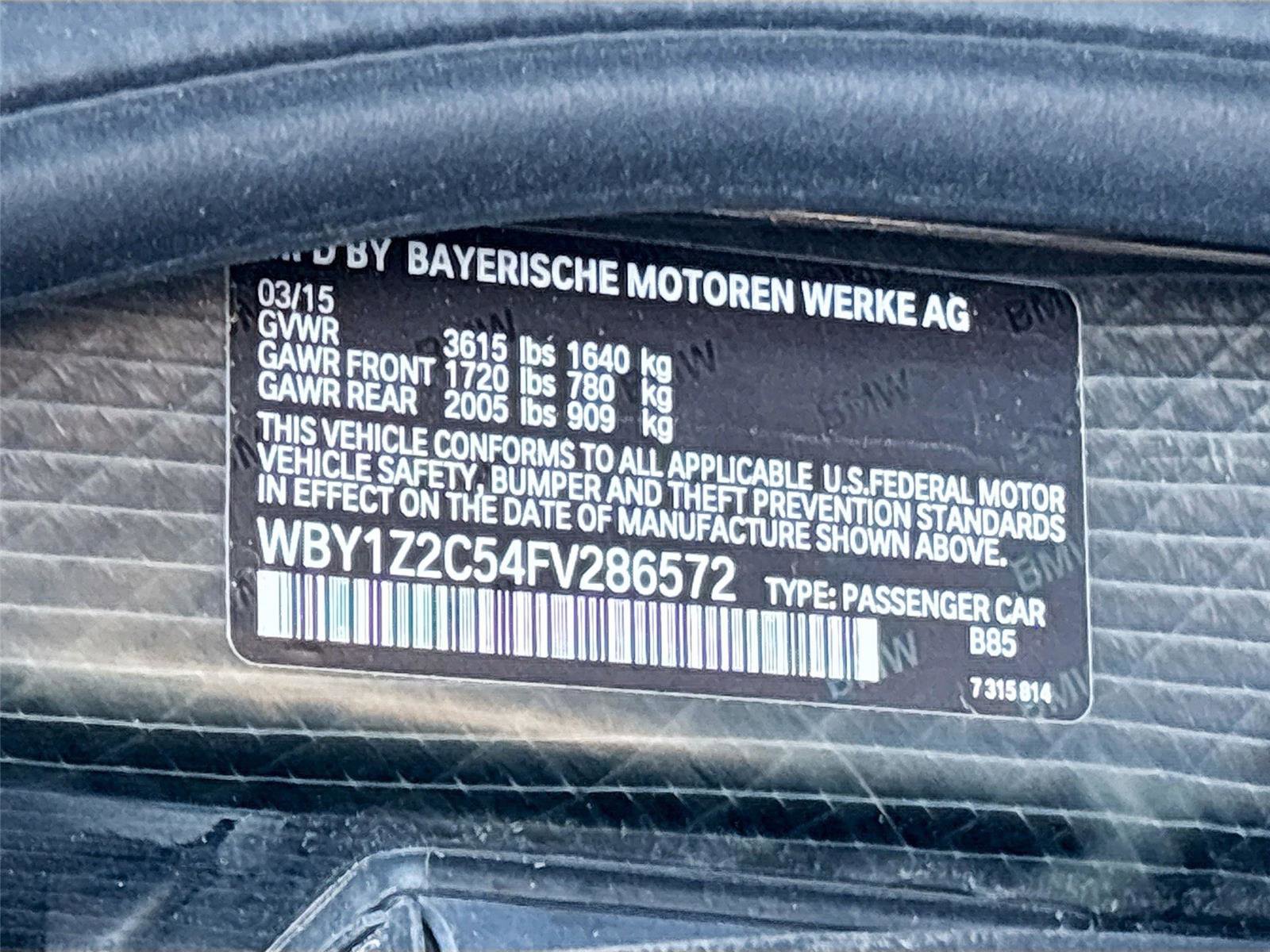 Used 2015 BMW i3 RWD image 31