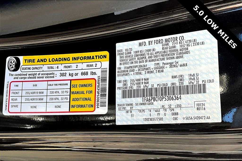 Used 2023 Ford Mustang GT Premium w/ Equipment Group 401A image 17