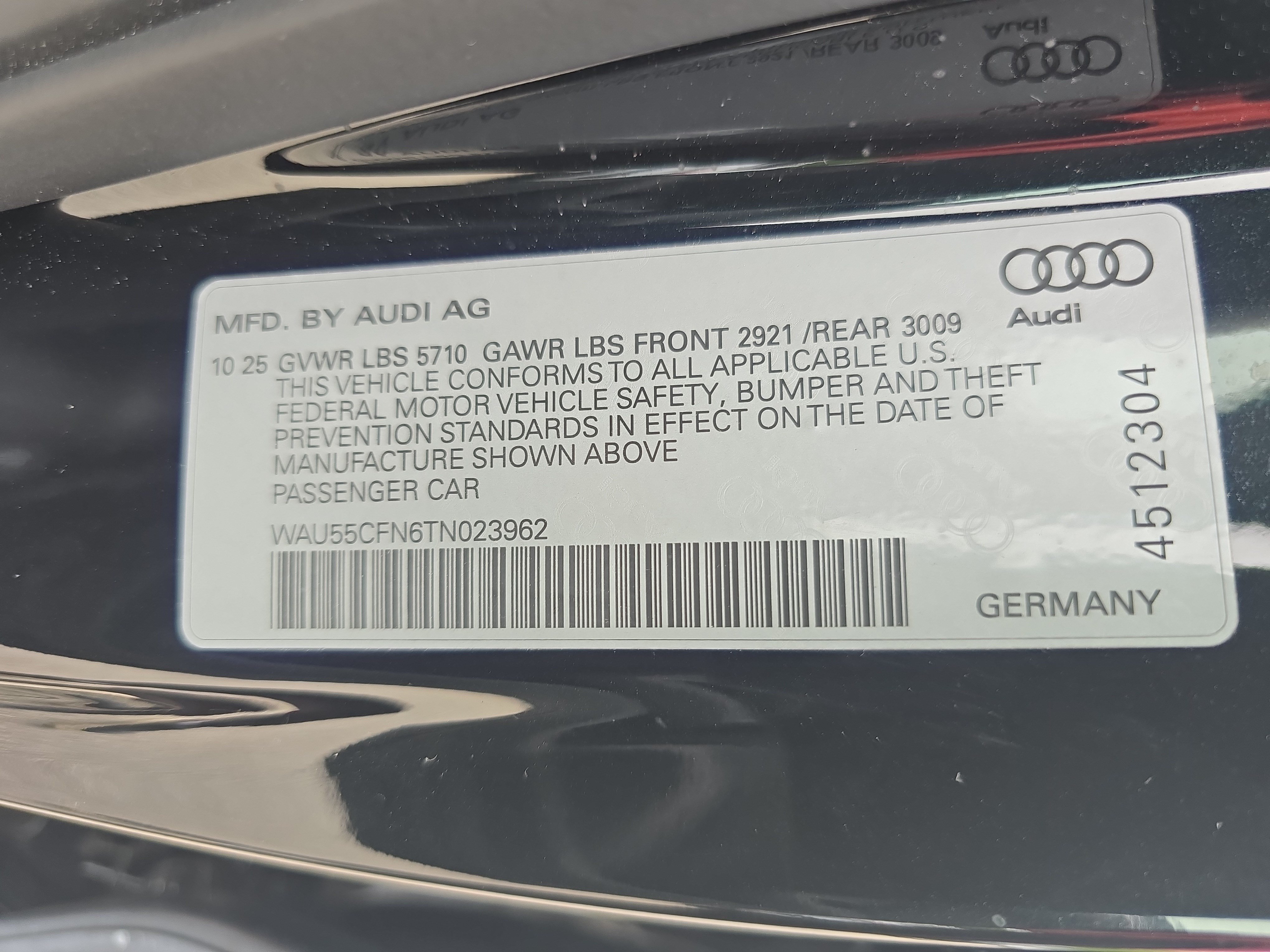 Certified 2026 Audi A6 Premium Plus w/ Premium Plus Package AWD/4WD image 33