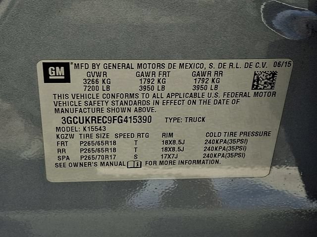 Used 2015 Chevrolet Silverado 1500 LT w/ All Star Edition AWD/4WD image 26