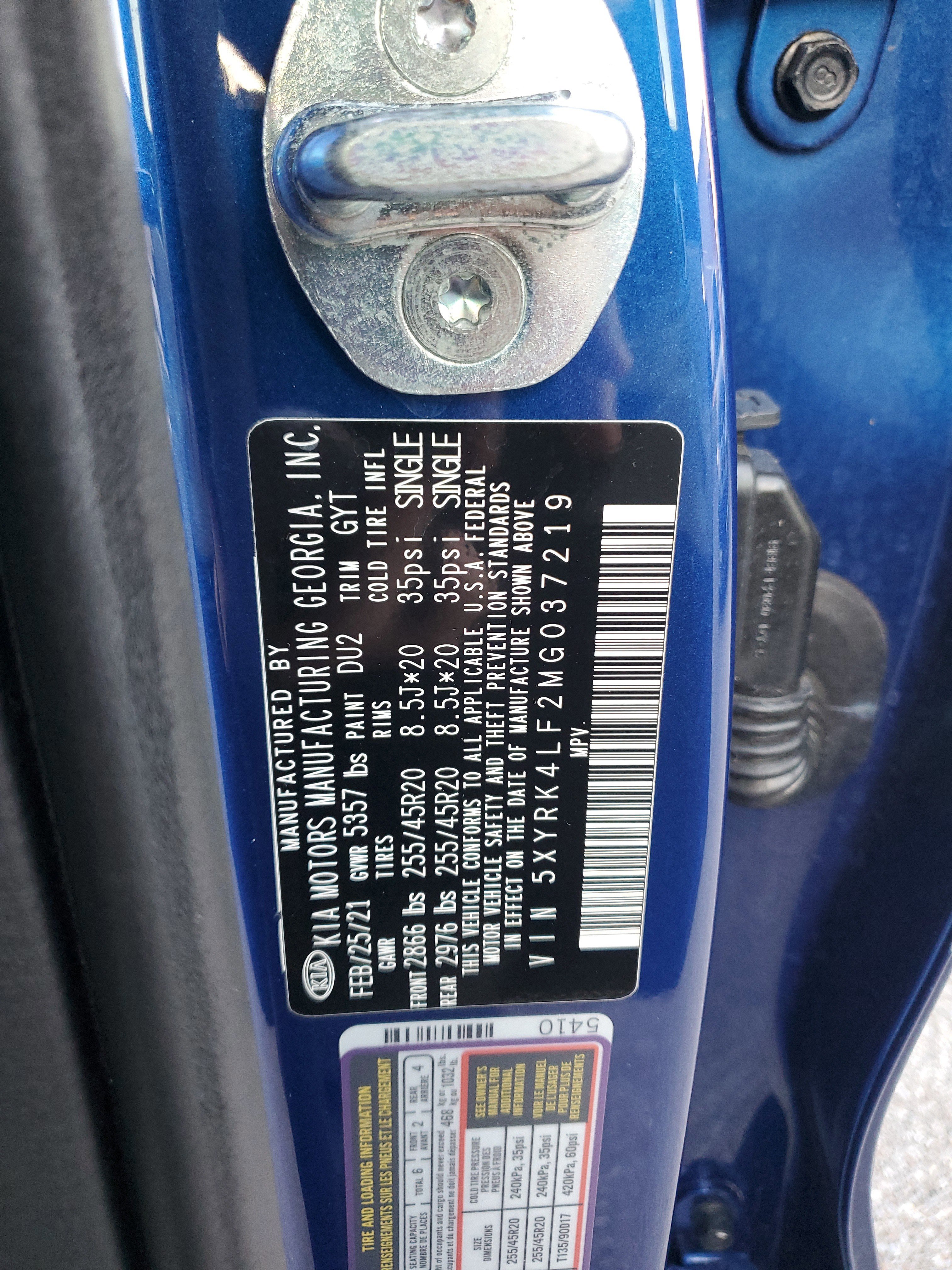 Used 2021 Kia Sorento SX image 33