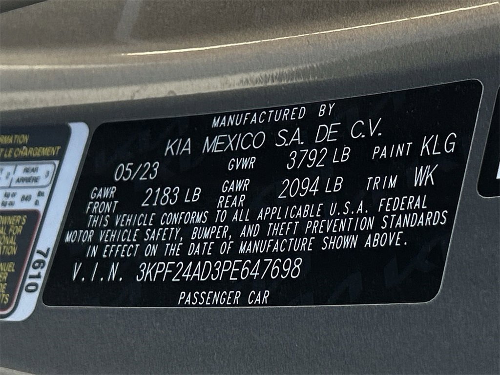 Used 2023 Kia Forte LXS image 30