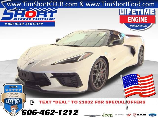 Used 2023 Chevrolet Corvette Stingray Premium Conv w/ Z51 Performance Package RWD image 1