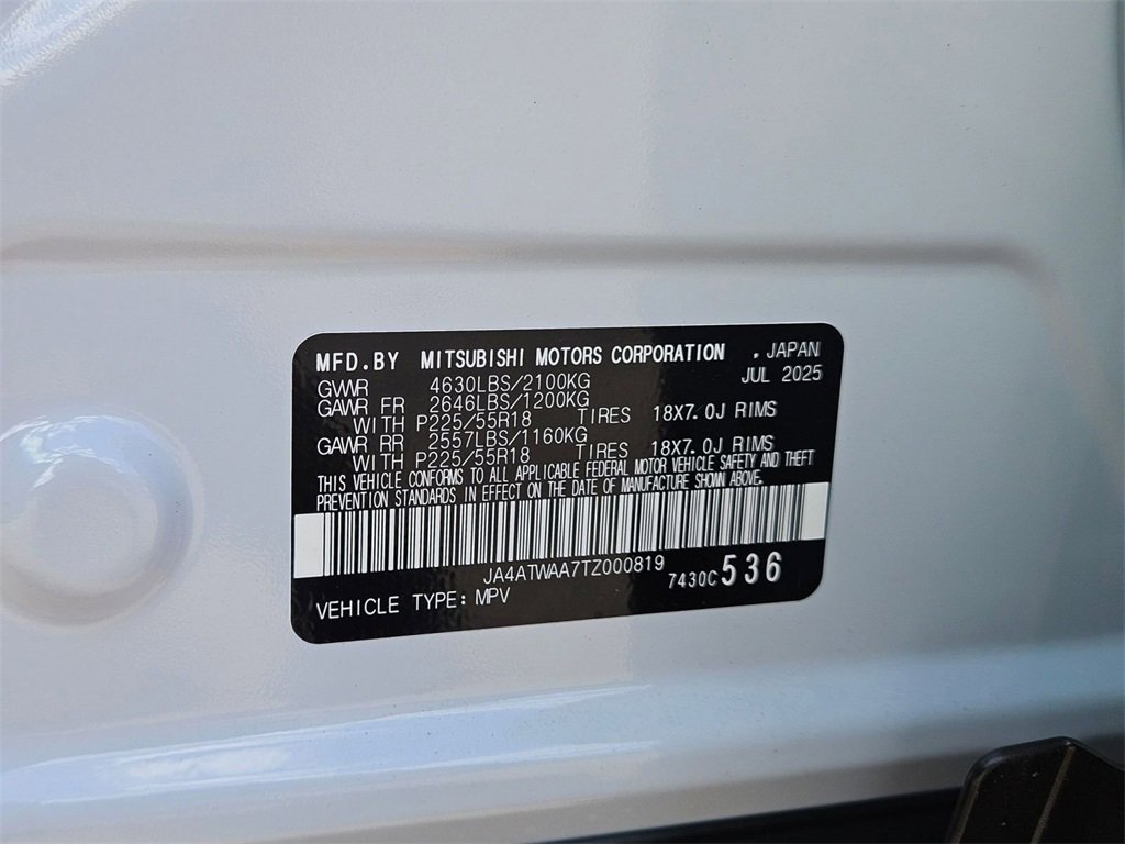 New 2026 Mitsubishi Eclipse Cross SE image 34