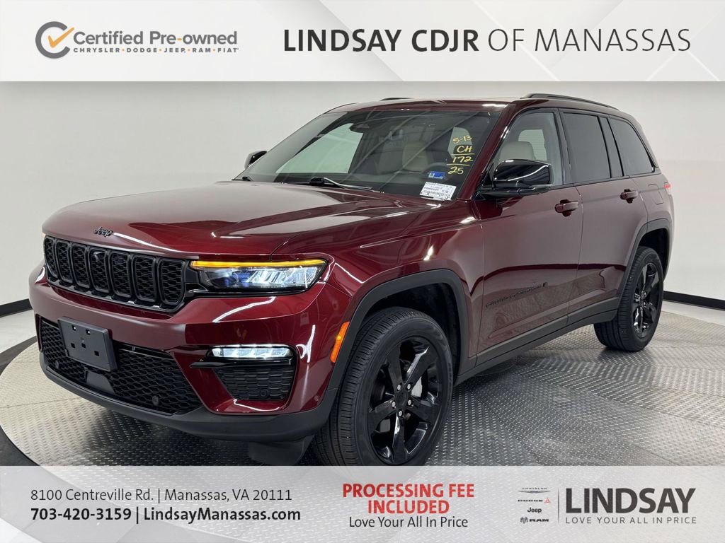 Used 2025 Jeep Grand Cherokee Limited w/ Luxury Tech Group II AWD/4WD image 5