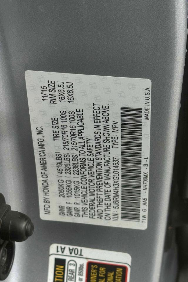 Used 2016 Honda CR-V LX image 25