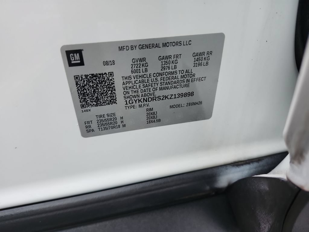 Used 2019 Cadillac XT5 Luxury w/ LPO, Black Ice Package AWD/4WD image 36