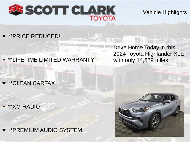 Used 2024 Toyota Highlander XLE image 12