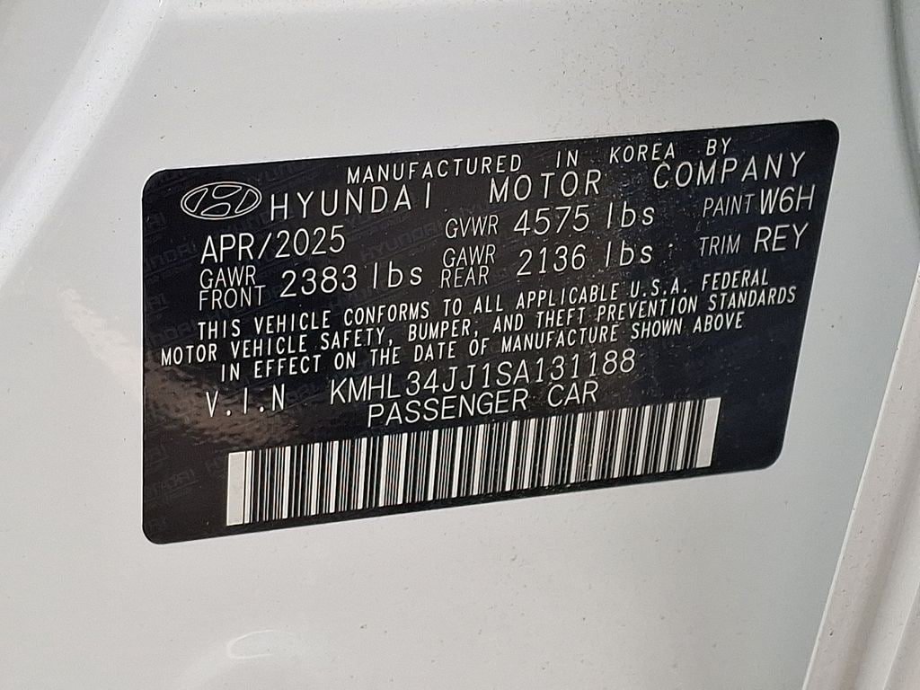 New 2025 Hyundai Sonata SEL FWD image 17
