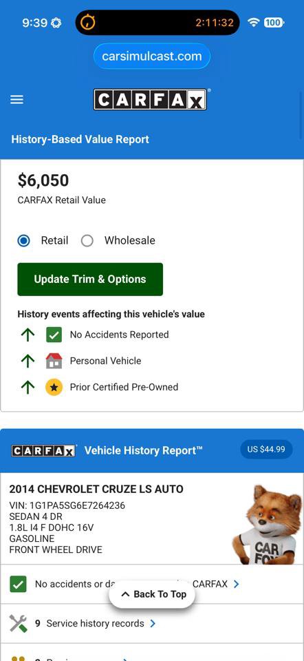 Used 2014 Chevrolet Cruze LS image 14