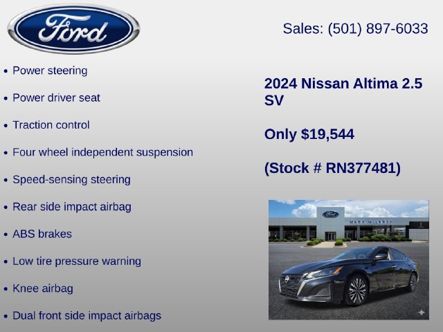 Used 2024 Nissan Altima 2.5 SV FWD image 12