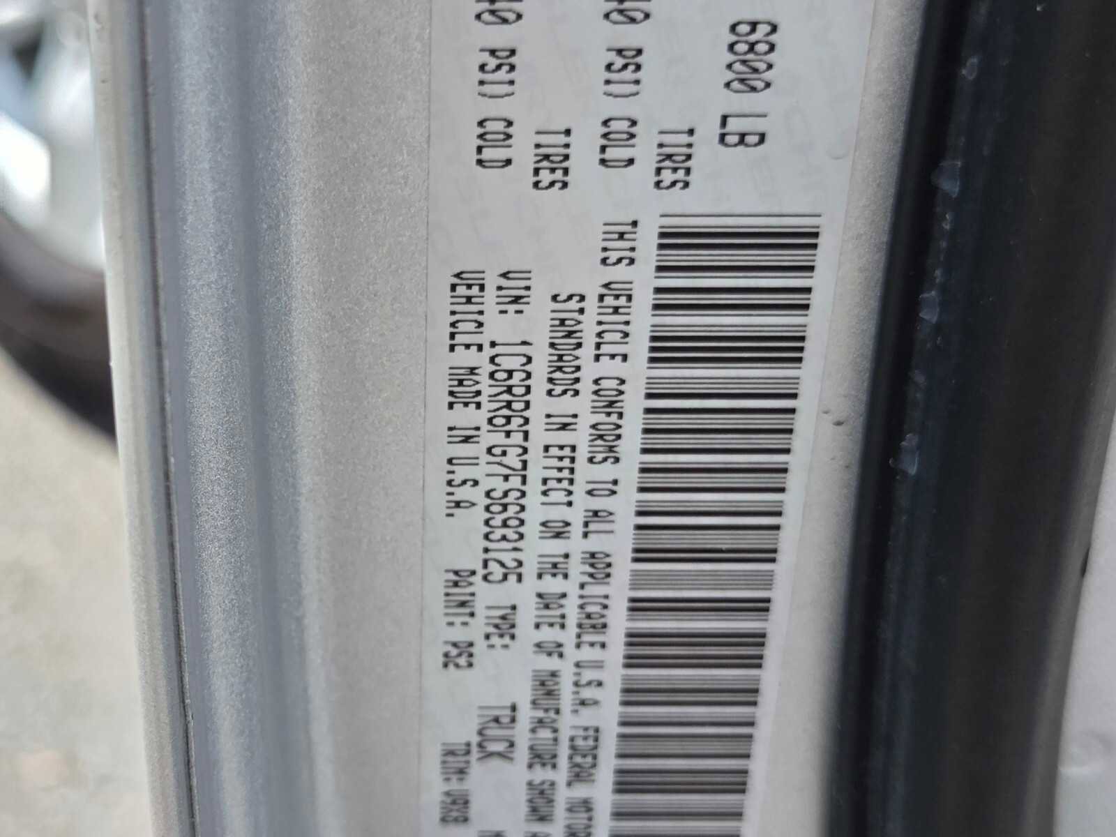 Used 2015 RAM 1500 Tradesman w/ Popular Equipment Group RWD image 19