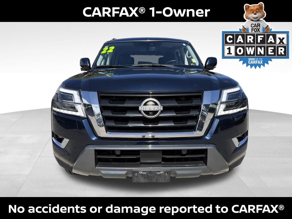 Certified 2022 Nissan Armada SL w/ Captain's Chairs Package image 2