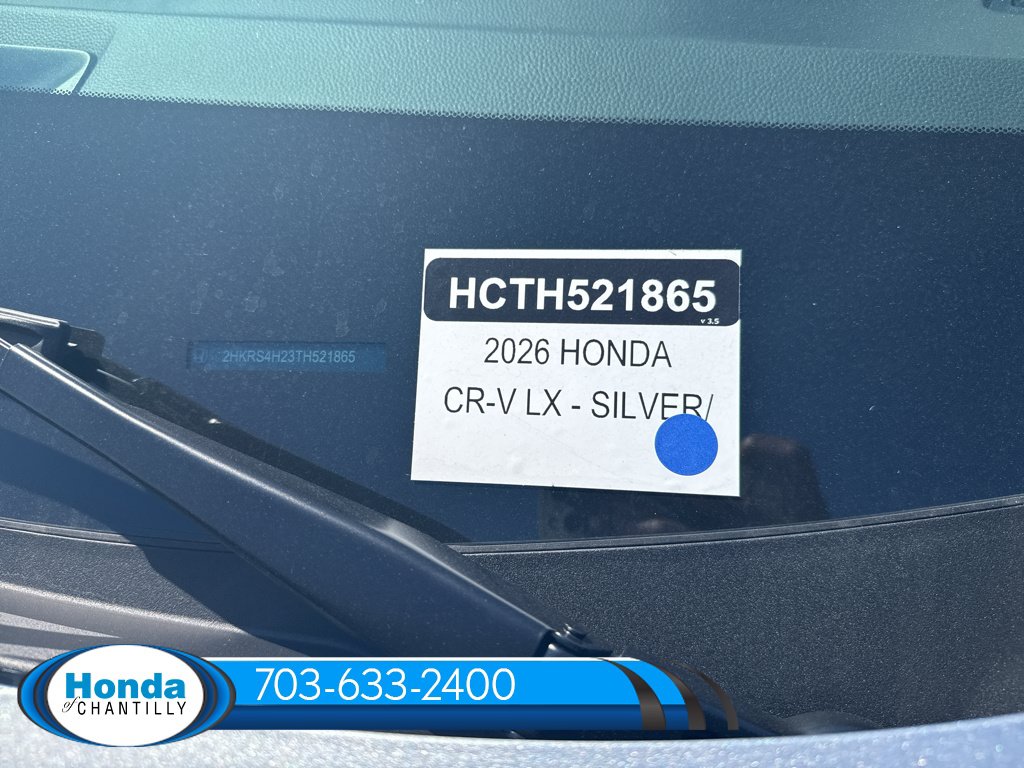 New 2026 Honda CR-V LX image 30