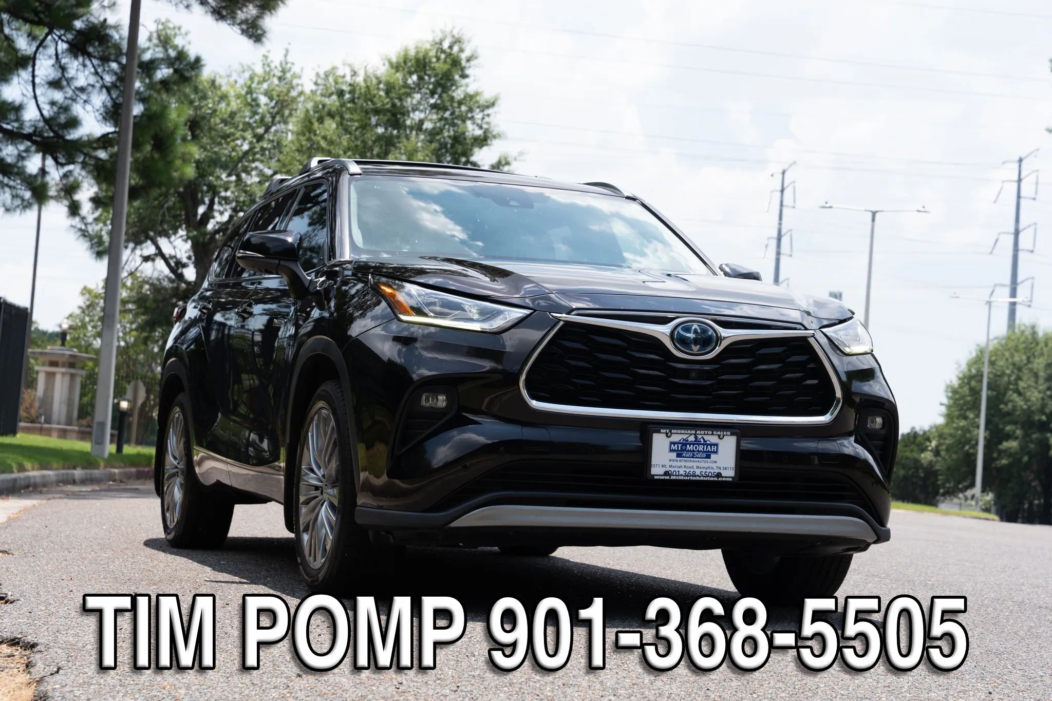 Used 2021 Toyota Highlander Platinum AWD/4WD image 3