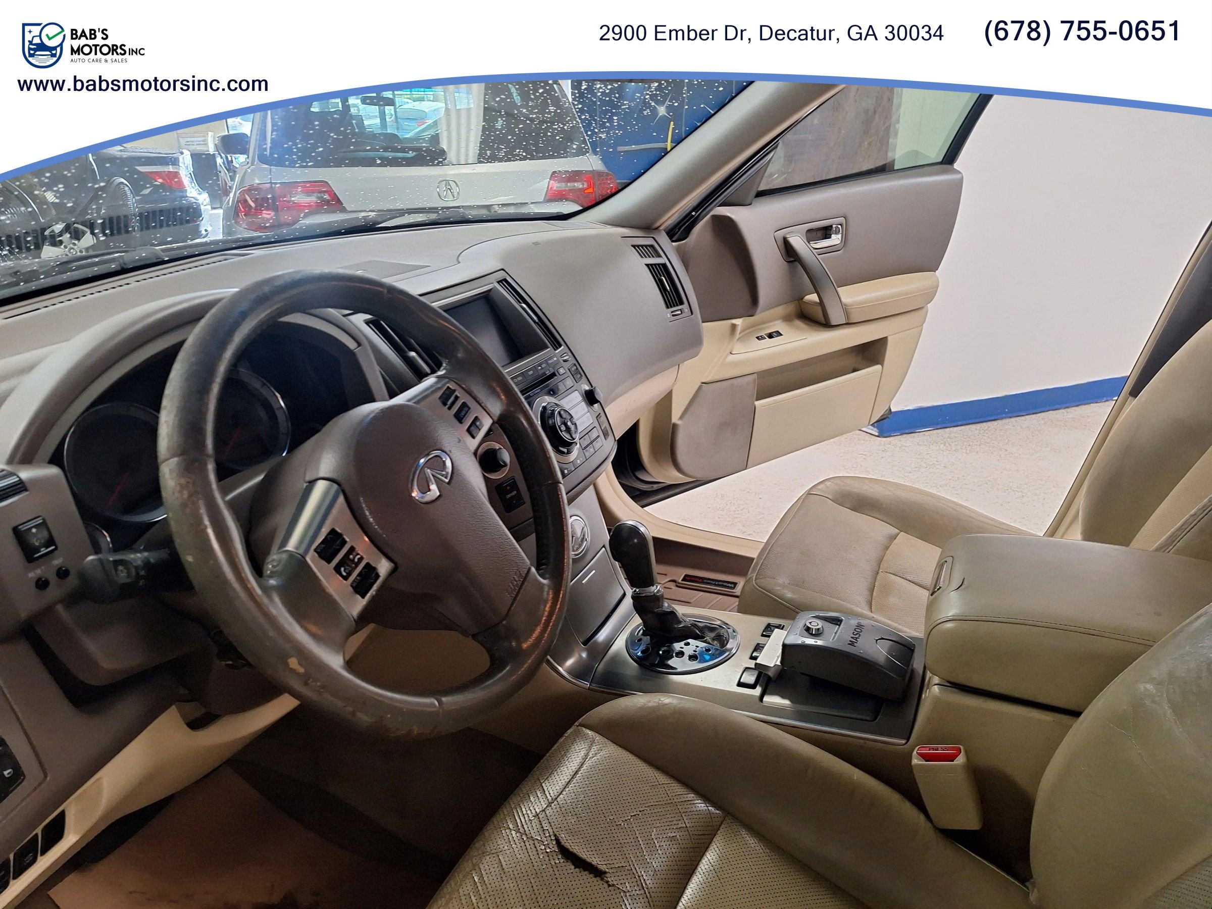 Used 2008 INFINITI FX35 2WD w/ Technology Pkg image 12