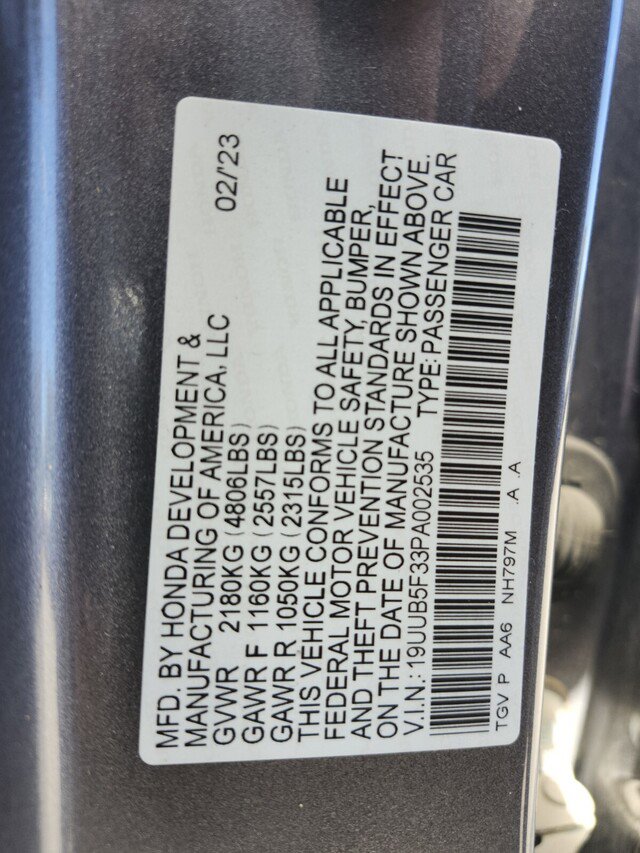 Certified 2023 Acura TLX image 41