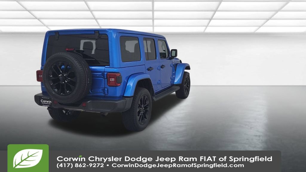 Certified 2021 Jeep Wrangler Unlimited Sahara 4xe w/ Cold Weather Group image 12