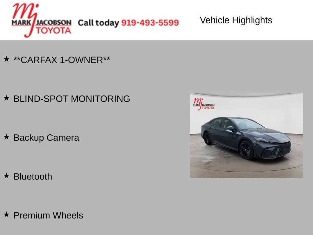 Used 2025 Toyota Camry SE FWD image 6