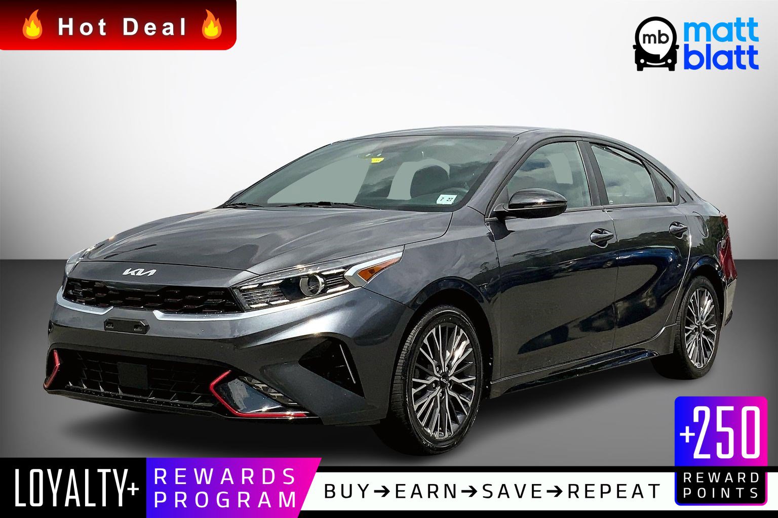 Used 2022 Kia Forte GT-Line w/ GT-Line Technology Package