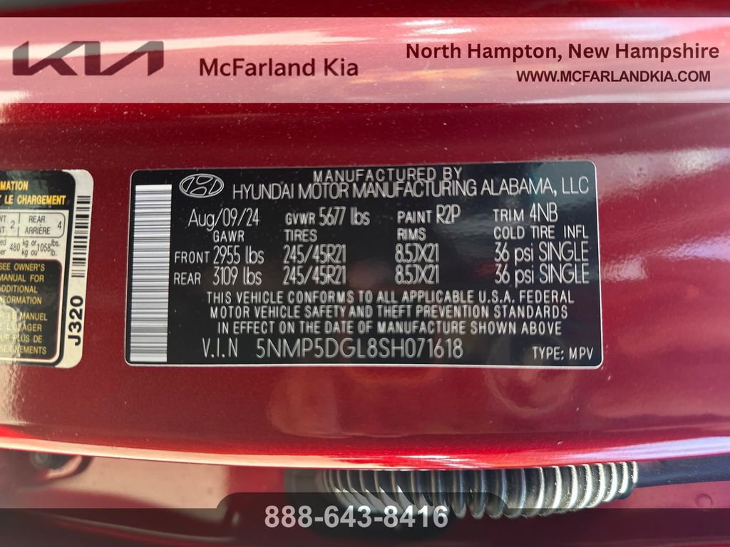 Used 2025 Hyundai Santa Fe Calligraphy image 13