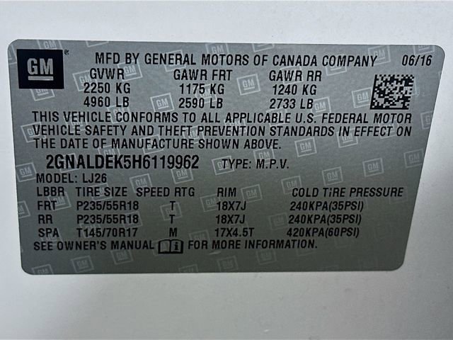 Used 2017 Chevrolet Equinox Premier w/ Enhanced Convenience Package image 34