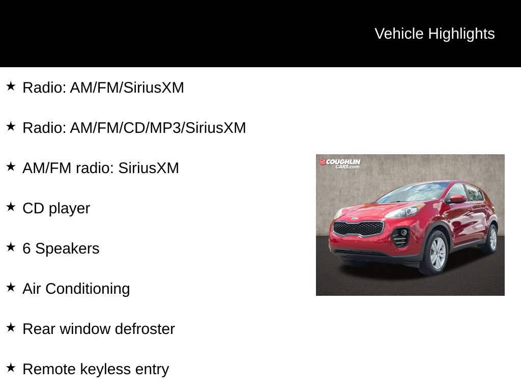 Used 2017 Kia Sportage LX AWD/4WD image 2