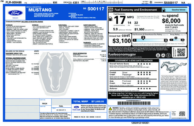 Used 2025 Ford Mustang Dark Horse RWD image 32
