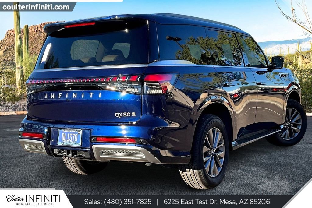 Used 2025 INFINITI QX80 Pure image 2