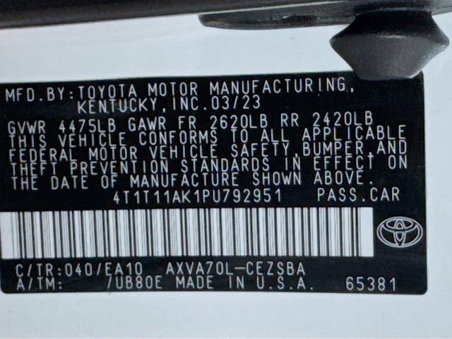 Certified 2023 Toyota Camry SE w/ Convenience Package image 16