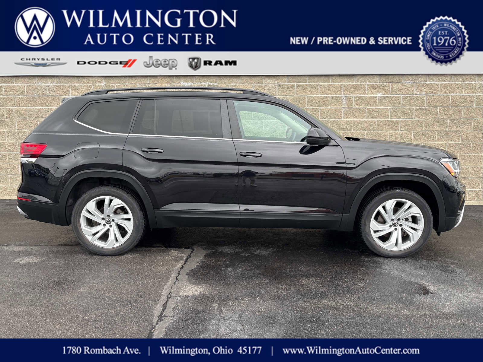 Used 2021 Volkswagen Atlas SE image 1