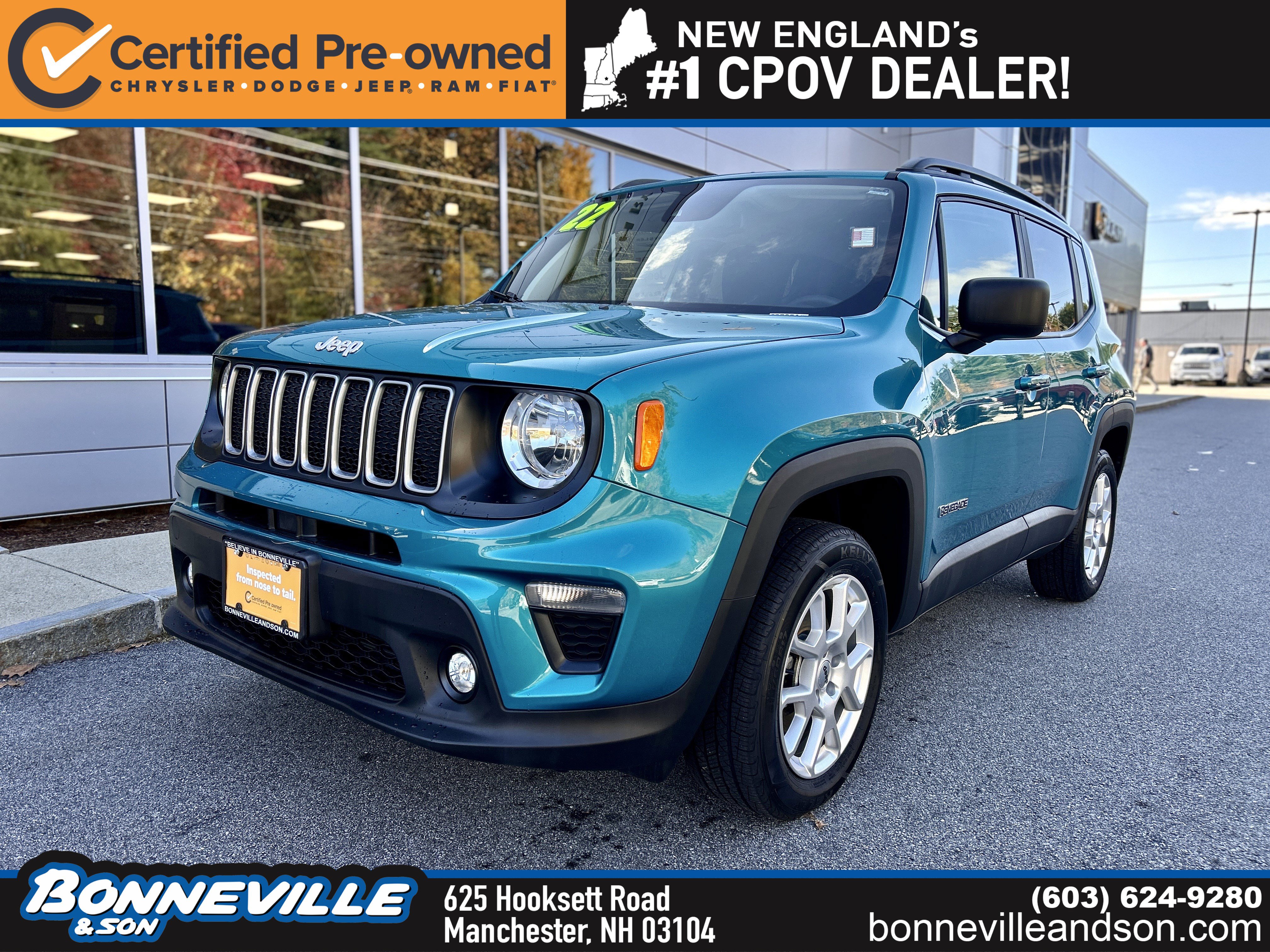 Certified 2022 Jeep Renegade Latitude w/ Convenience Group