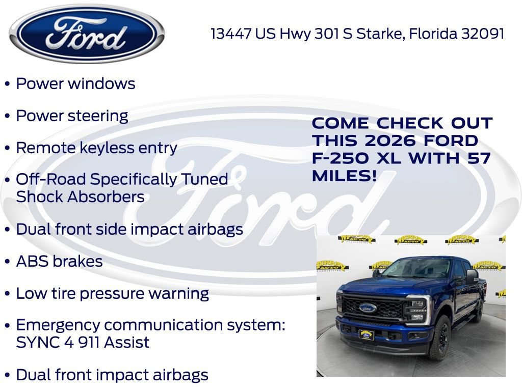 New 2026 Ford F250 XL w/ STX Appearance Package image 25