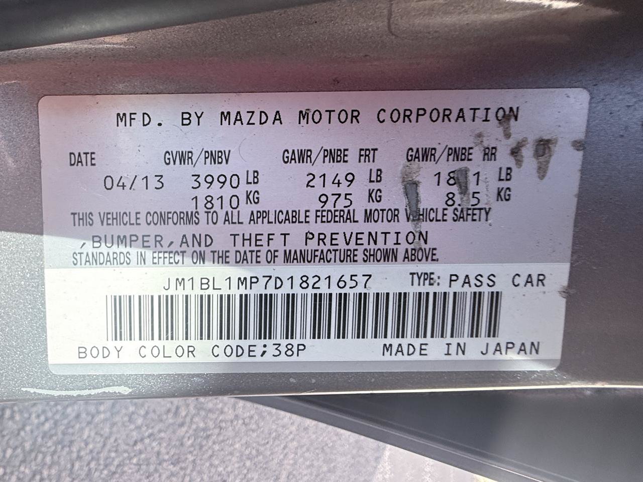 Used 2013 MAZDA MAZDA3 i Grand Touring FWD image 18