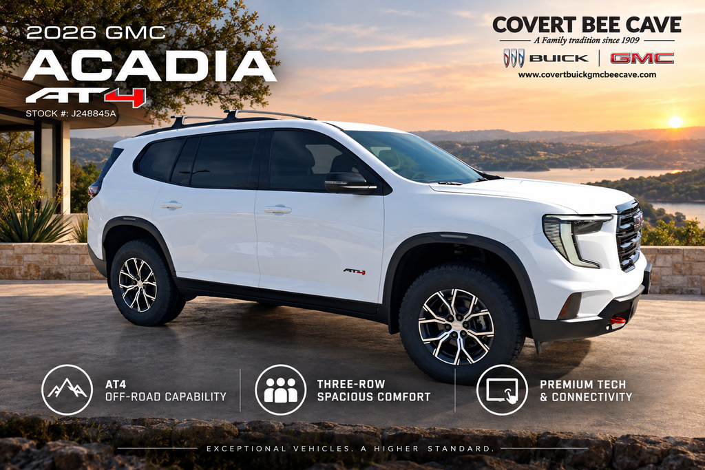 Used 2026 GMC Acadia AT4 w/ Luxury Package AWD/4WD 360° Tour