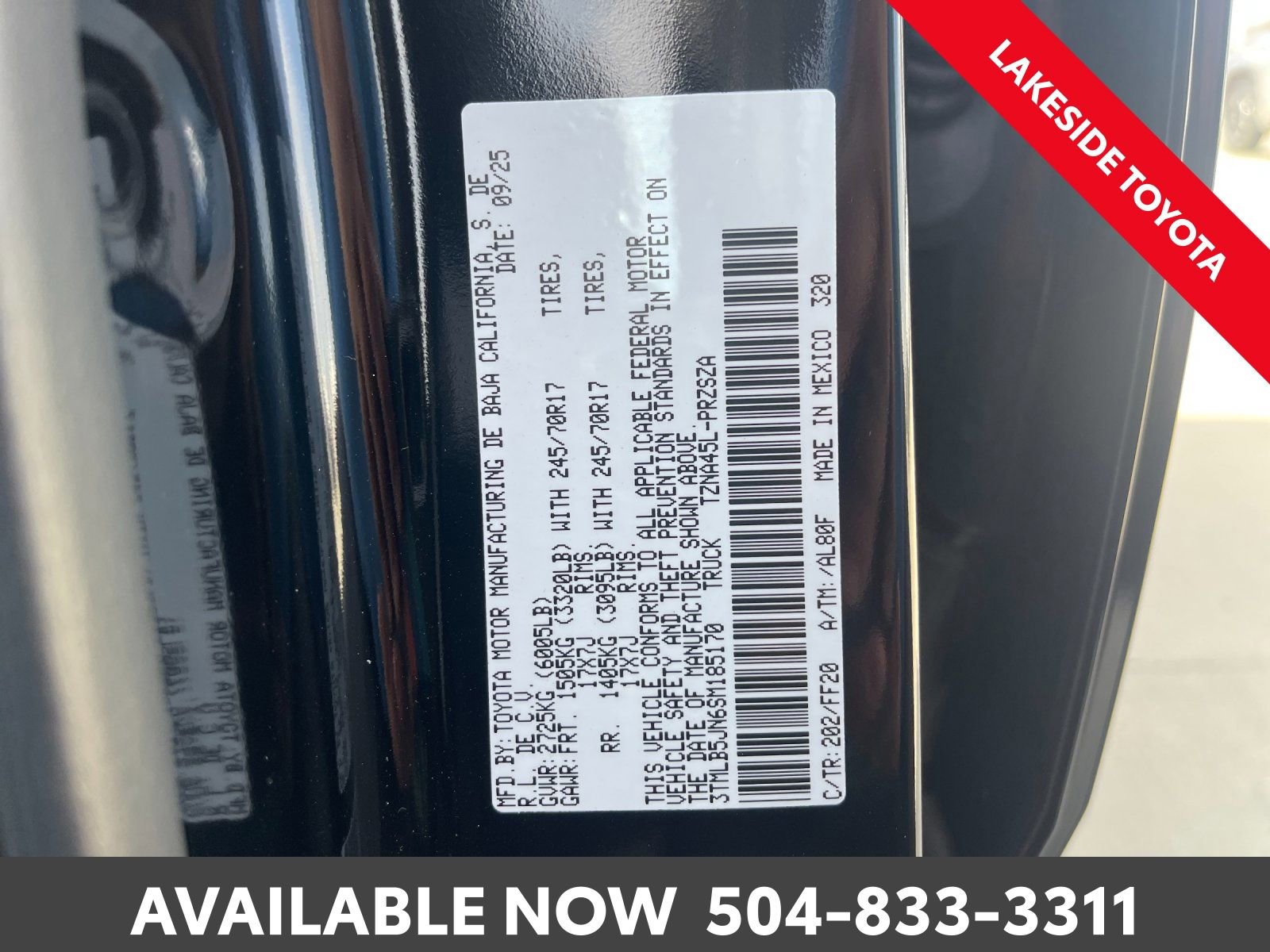 New 2026 Toyota Tundra SR5 image 35