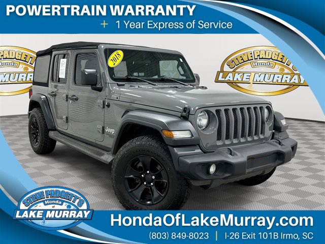 Used 2018 Jeep Wrangler Unlimited Sport S