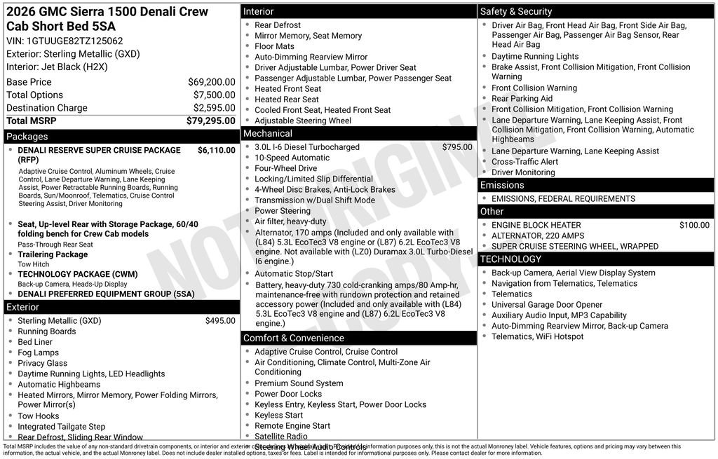 New 2026 GMC Sierra 1500 Denali image 39