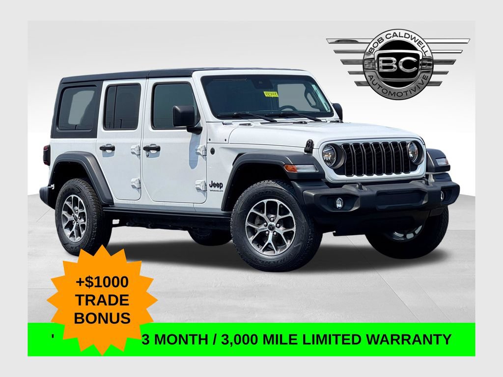 Used 2024 Jeep Wrangler Unlimited Sport AWD/4WD image 1