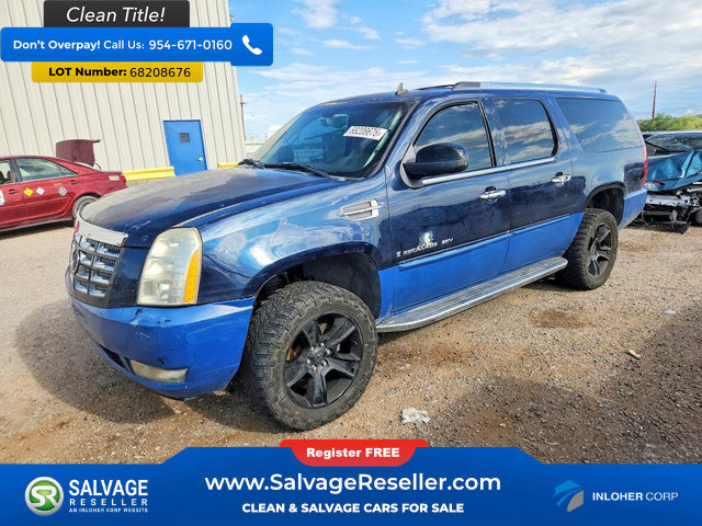 Used 2007 Cadillac Escalade ESV AWD w/ Information Package image 1